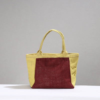 Brown - Handcrafted Multipurpose Jute Hand Bag