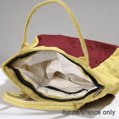 Brown - Handcrafted Multipurpose Jute Hand Bag