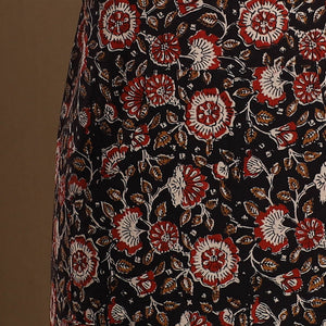 Black - Bagru Block Print Cotton Apron with Pocket 19