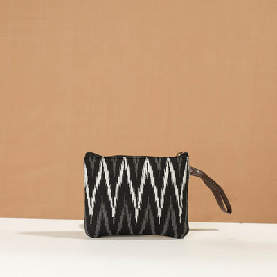 Black - Handcrafted Printed Shoulder Bag (Set of 2)