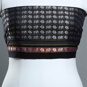 Black - Khun Weave Cotton Blouse Piece 86