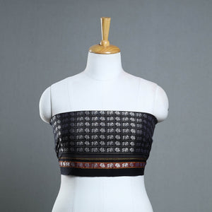 Black - Khun Weave Cotton Blouse Piece 86