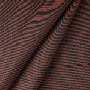 Brown - Jhiri Pure Handloom Cotton Fabric