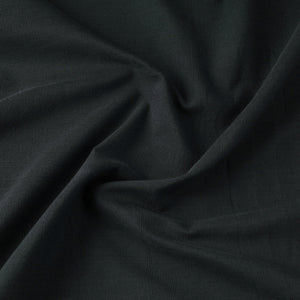 Black - Jhiri Pure Handloom Cotton Fabric