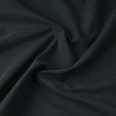 Black - Jhiri Pure Handloom Cotton Fabric