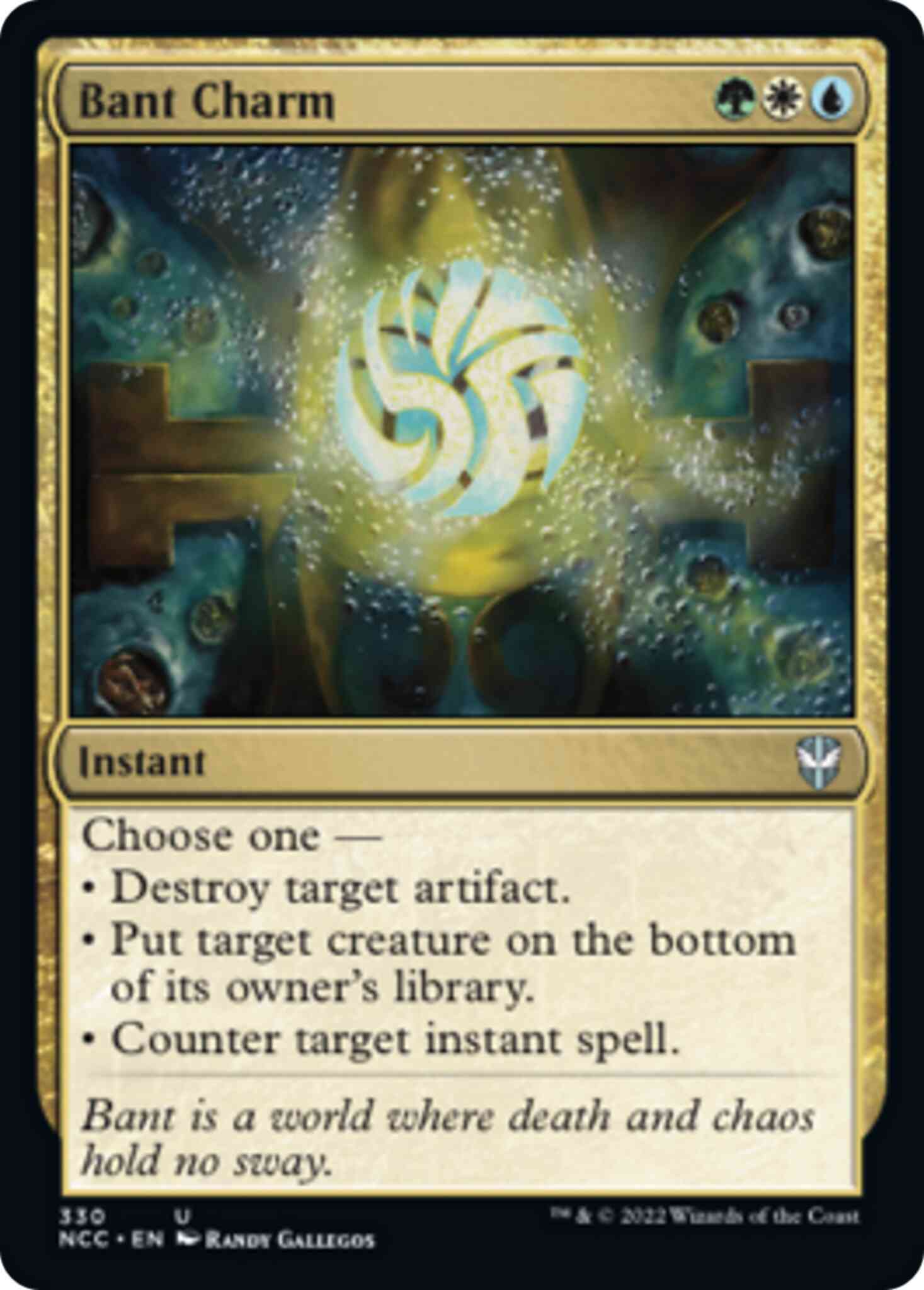 Bant Charm [330] [Streets of New Capenna: Commander] [Non-Foil]