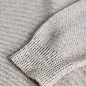 Grey Knitted Sweatshirt