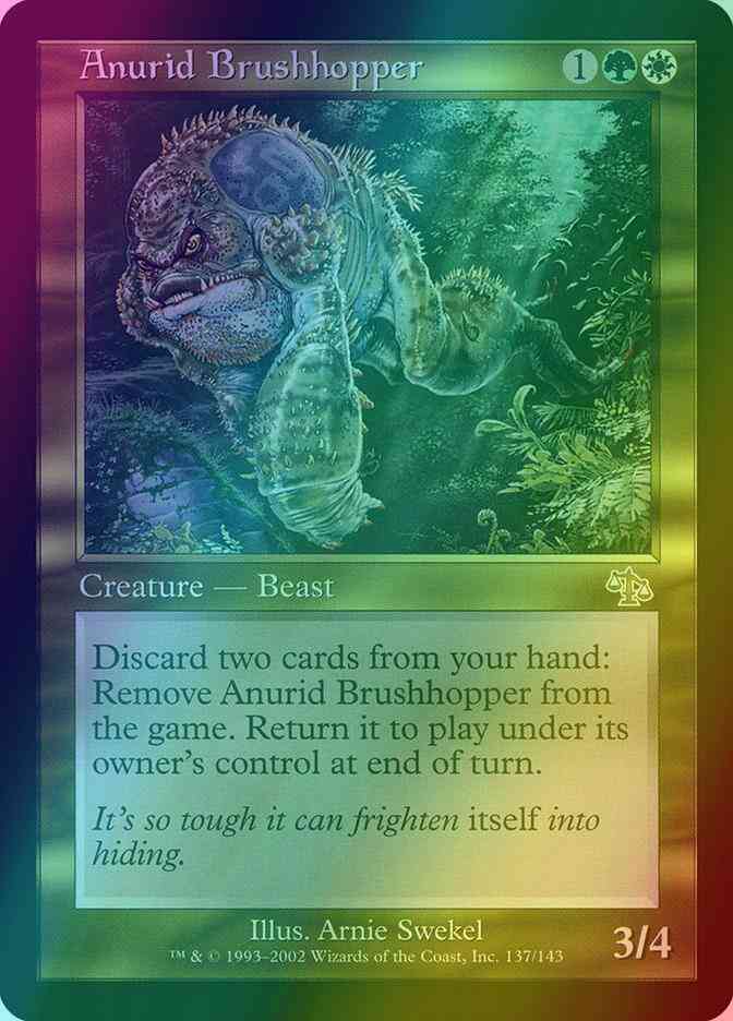 Anurid Brushhopper [137] [Judgment] [Foil]