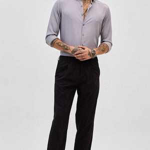 Black Slim Fit Trousers