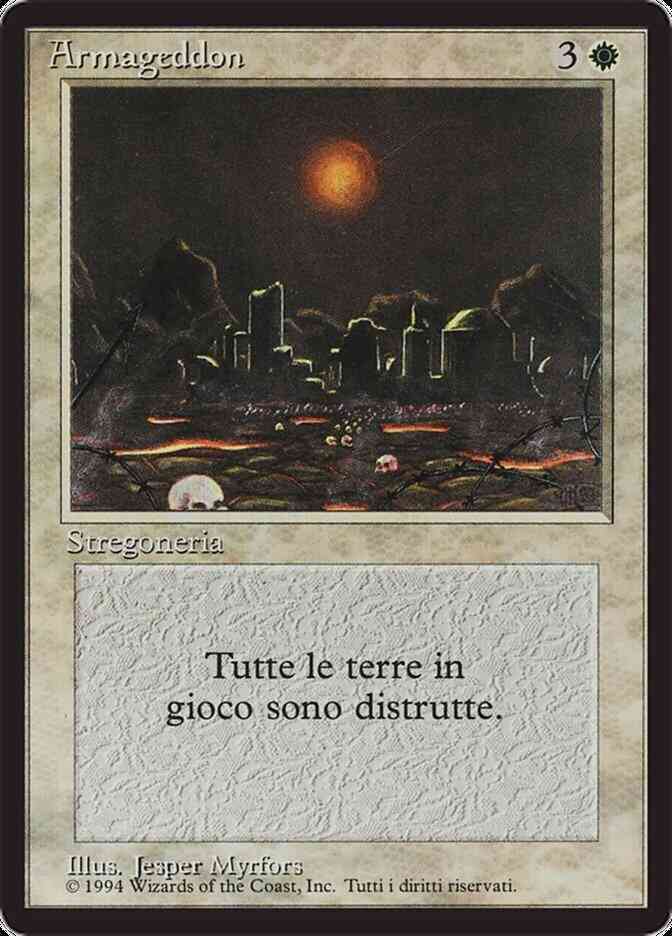 Armageddon - Italian [2] [Foreign Black Border: Italian] [Non-Foil]