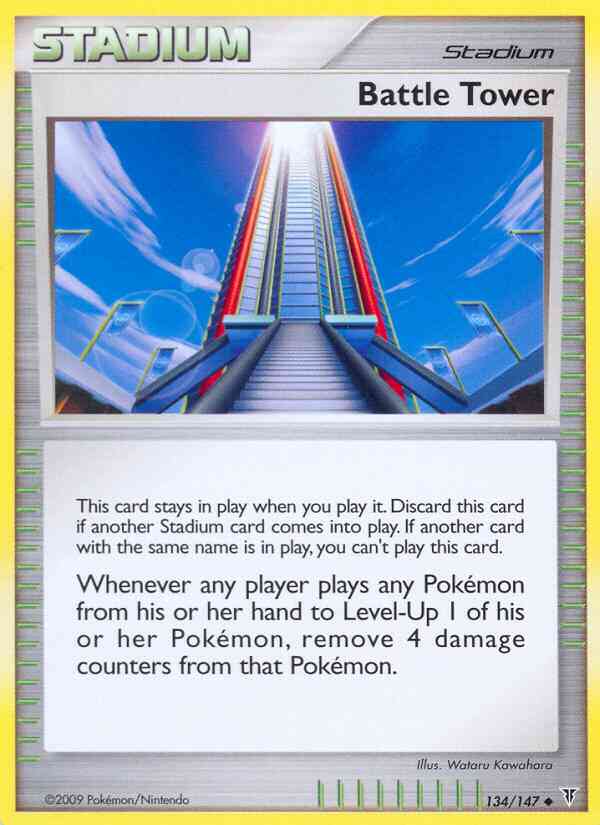 Battle Tower - 134/147 - Uncommon [pl3-134] [Non-Holo]