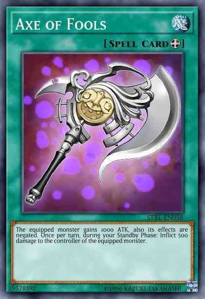 Axe of Fools - BP02-EN161 - Common - 1st Edition