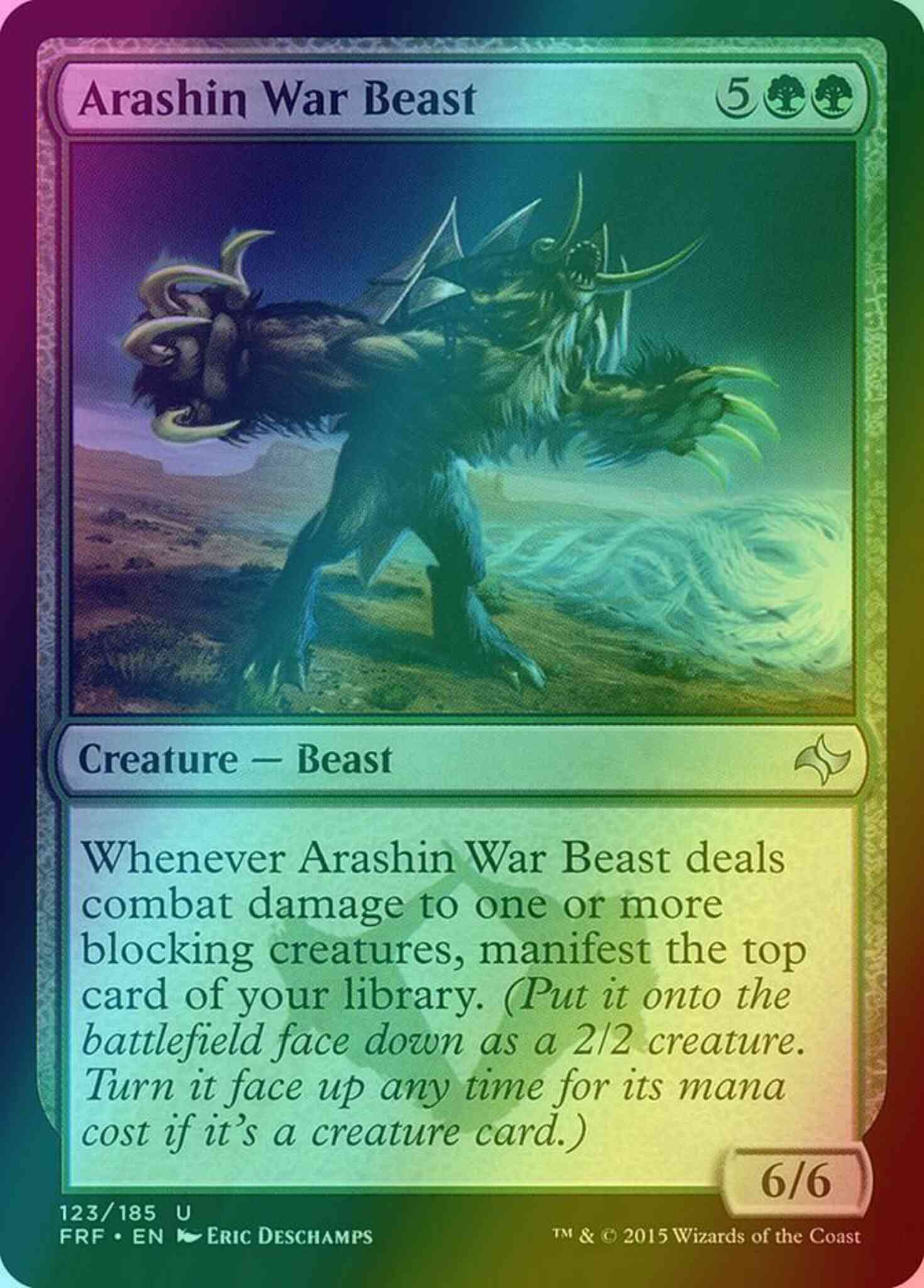 Arashin War Beast [123] [Fate Reforged] [Foil]