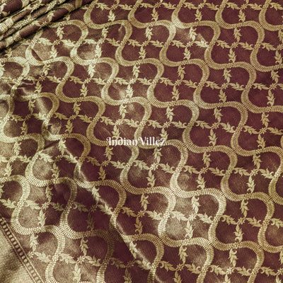 Janhvi Kapoor Inspired Pure Designer Katan Banarasi Saree