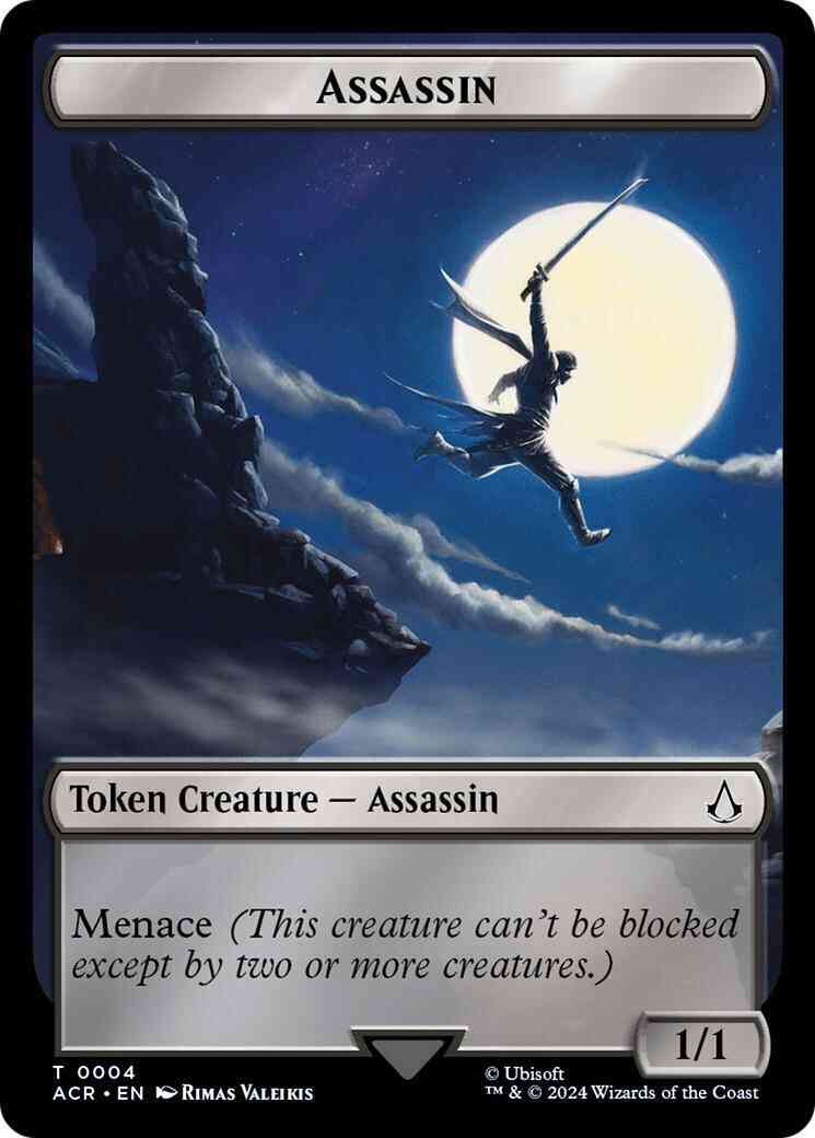 Assassin Token [04] [Assassin's Creed: Tokens] [Non-Foil]