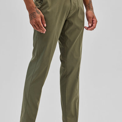 Olive Slim Fit Chinos