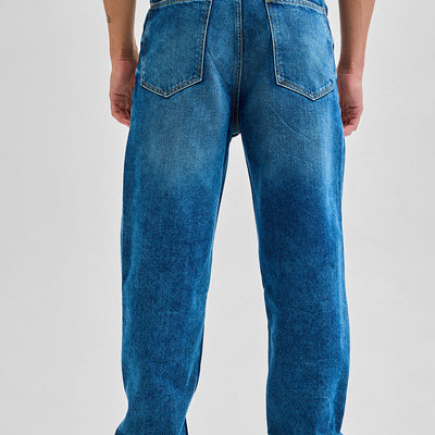 Blue Loose Fit Jeans