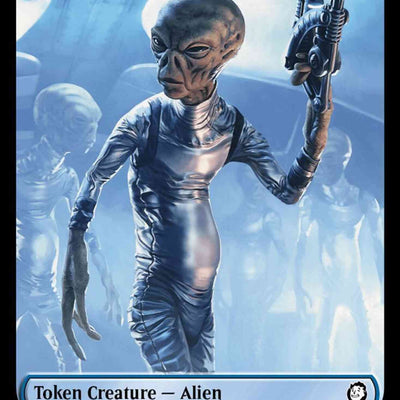 Alien Token (06) // Clue Token (11) [Fallout: Tokens] [Non-Foil]