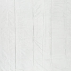 White Handwoven Silk Saree With Hand painted Meena Floral Motifs