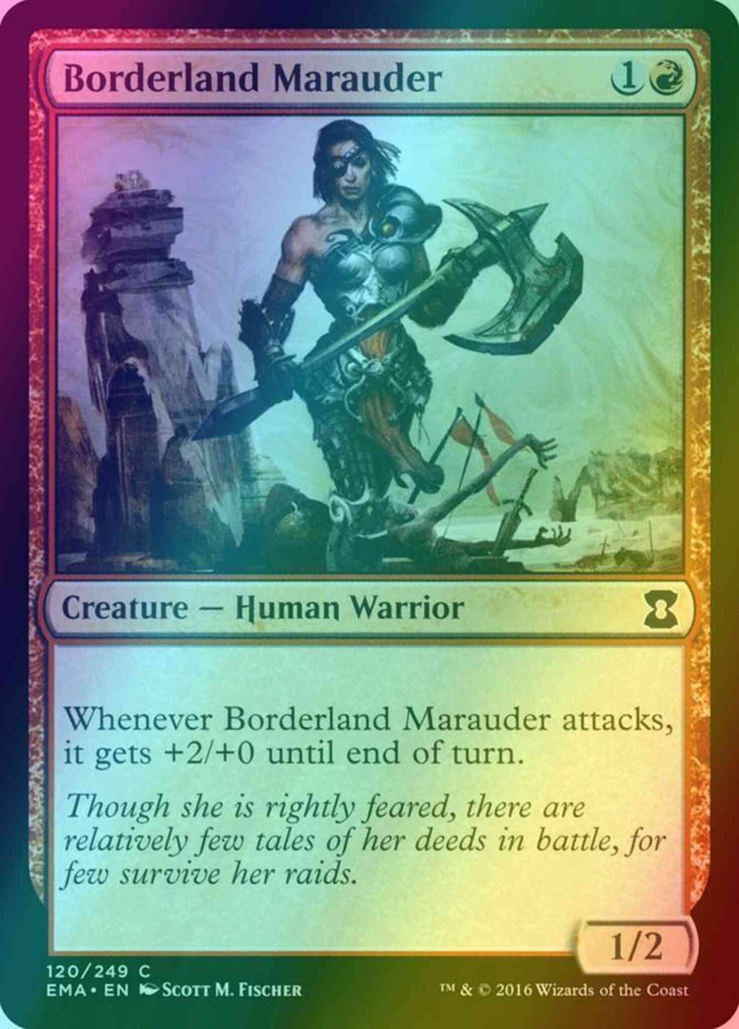 Borderland Marauder [120] [Eternal Masters] [Foil]