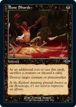 Bone Shards [395] [Retro Frame] [Modern Horizons 2] [Non-Foil]