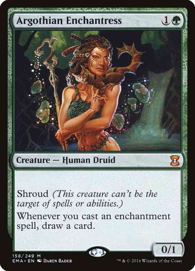 Argothian Enchantress [158] [Eternal Masters] [Non-Foil]