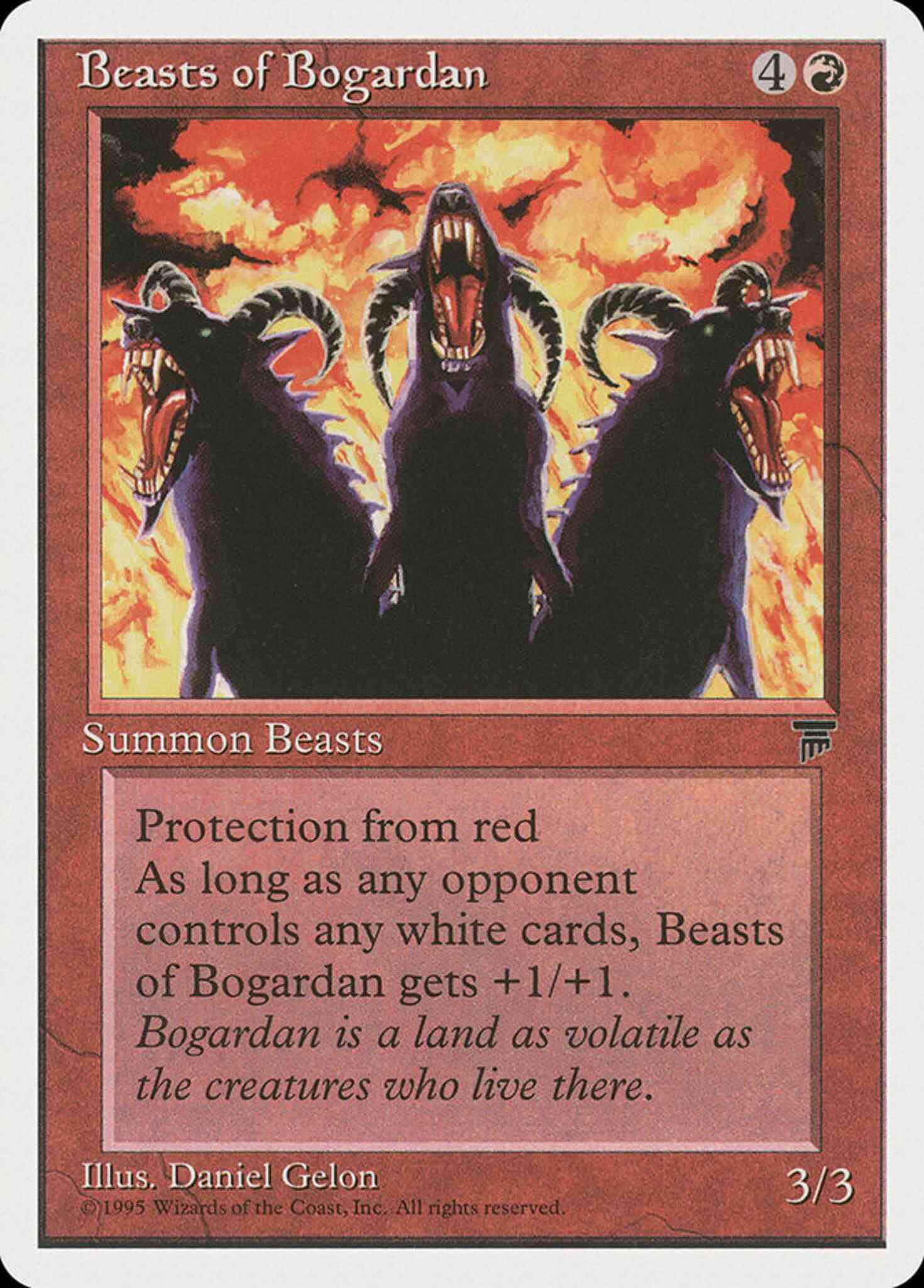 Beasts of Bogardan - Japanese [45] [Japanese Chronicles] [Non-Foil]