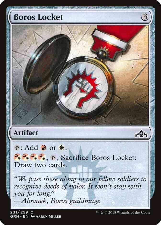 Boros Locket [231] [Guilds of Ravnica] [Non-Foil]