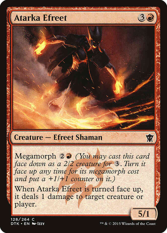 Atarka Efreet [128] [Dragons Of Tarkir] [Non-Foil]