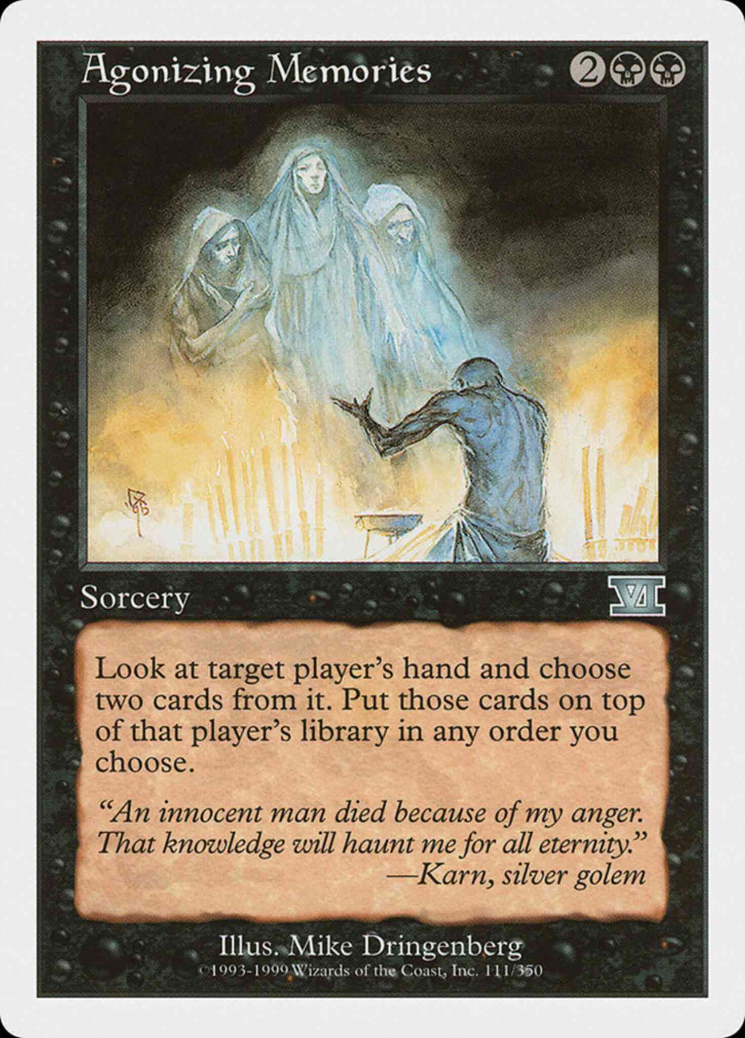 Agonizing Memories [111] [Classic Sixth Edition] [Non-Foil]