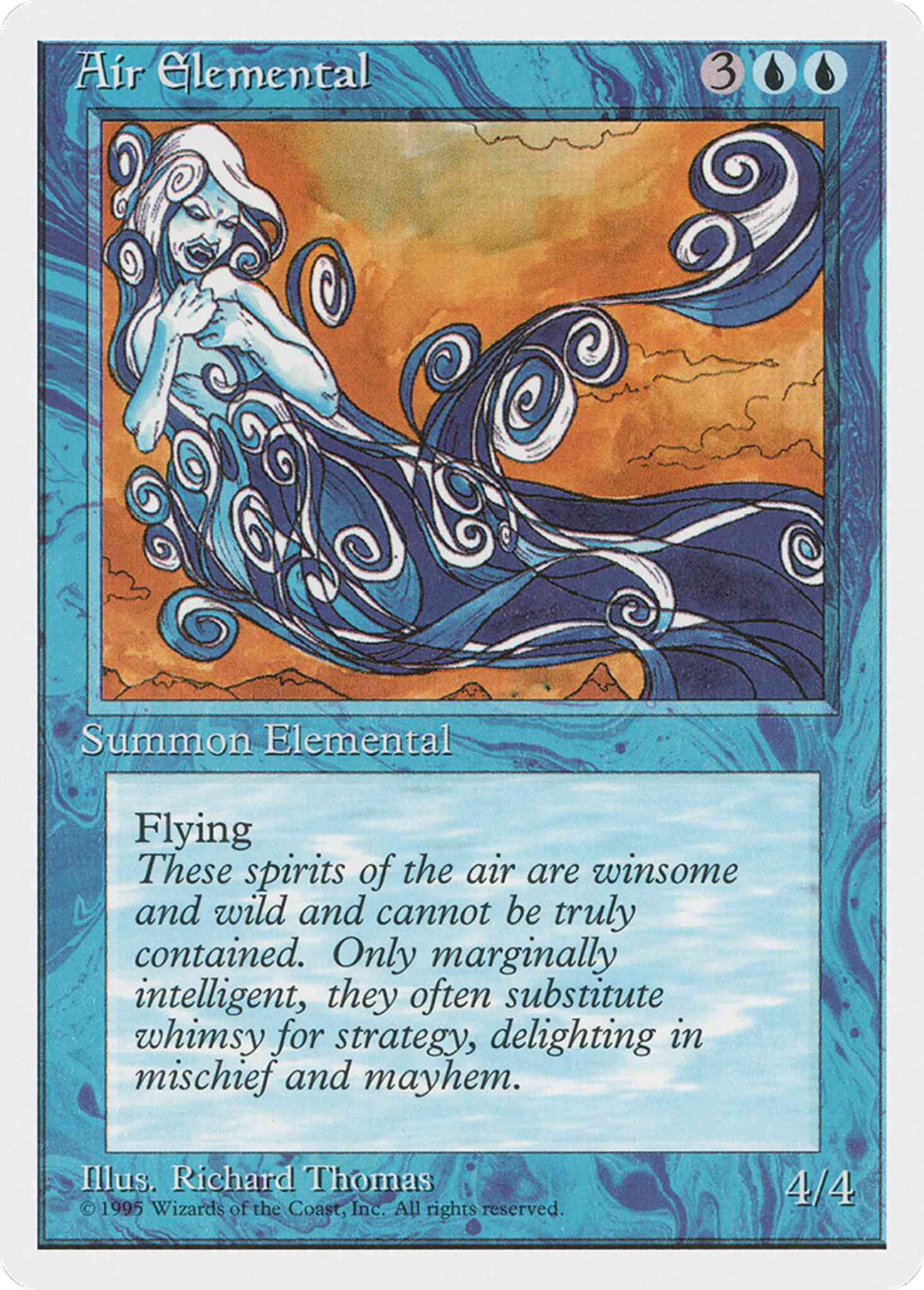 Air Elemental [59] [Fourth Edition] [Non-Foil]