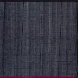 Cyan Handloom Kanchi Cotton Saree With Coin Buttas