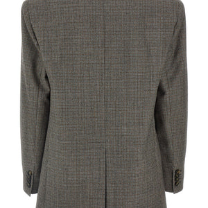 Stella Mccartney Single-breasted Micro Houndstooth Blazer