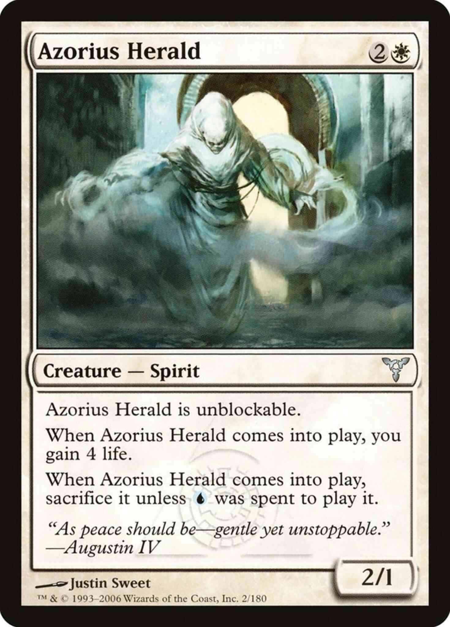 Azorius Herald [2] [Dissension] [Non-Foil]