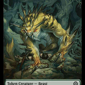 Beast Token (08) // Merfolk Token (03) [The Lost Caverns of Ixalan: Commander: Tokens] [Non-Foil]