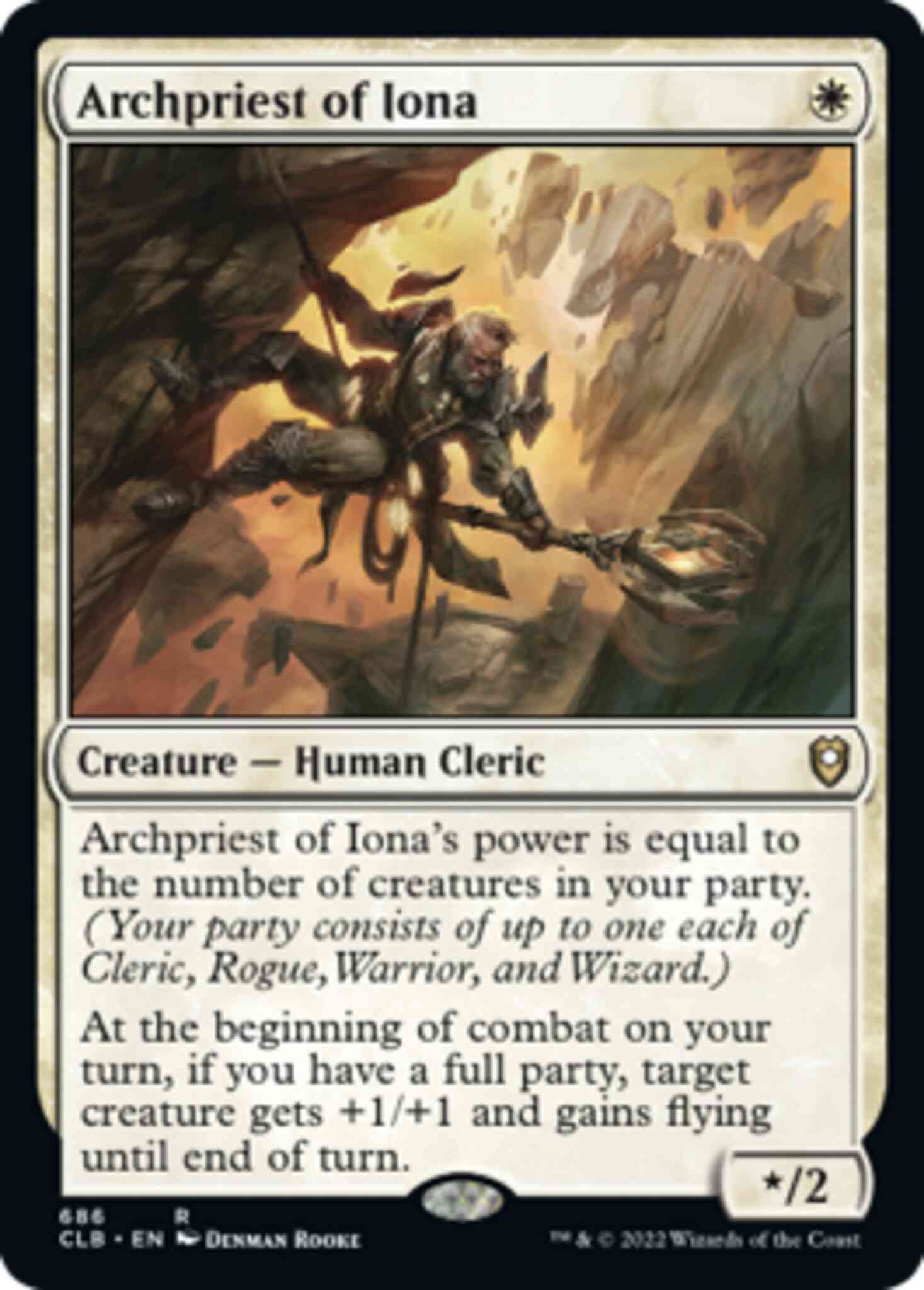 Archpriest of Iona [686] [Commander Legends: Battle for Baldur's Gate] [Non-Foil]