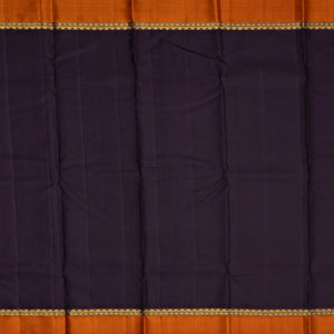 Cream Handloom Kanchipuram Korvai Silk Saree With Kamalam Buttas