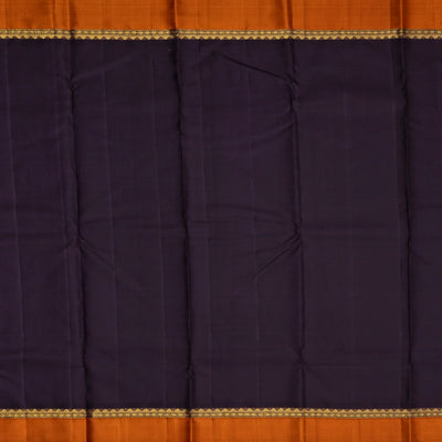 Cream Handloom Kanchipuram Korvai Silk Saree With Kamalam Buttas