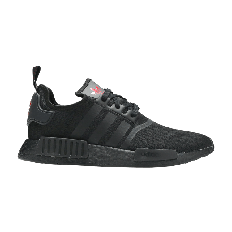 adidas NMD R1 Core Black Scarlet (Women's)