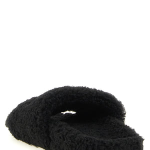 Balenciaga Furry Open Sandals