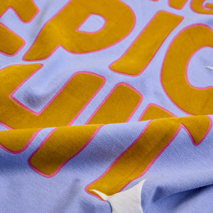 Doing Epic Shit Blue Slim Fit T-Shirt