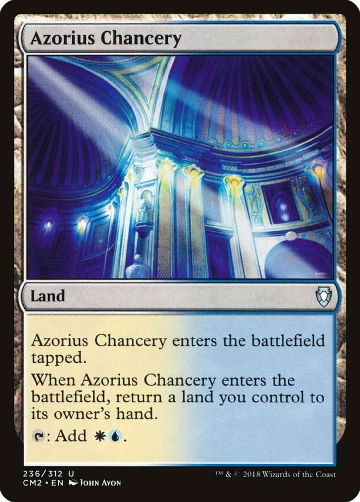 Azorius Chancery [236] [Commander Anthology Volume II] [Non-Foil]