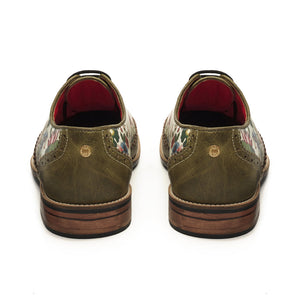 Bageecha Brogues Men – Olive