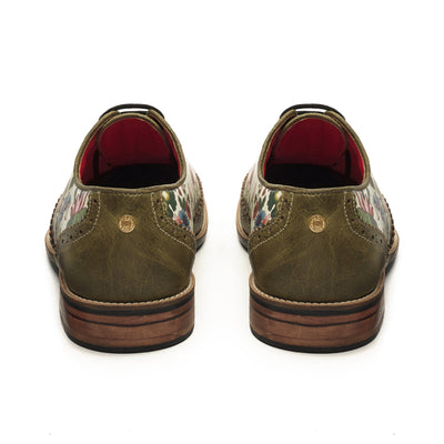 Bageecha Brogues Men – Olive