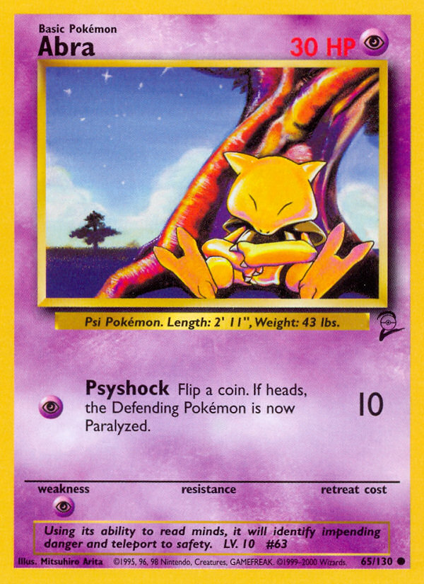 Abra - 65/130 - Common