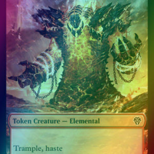 Bird Token (02) // Elemental Token (11) [DMU/DMU Set Symbol] [Dominaria United: Tokens] [Foil]