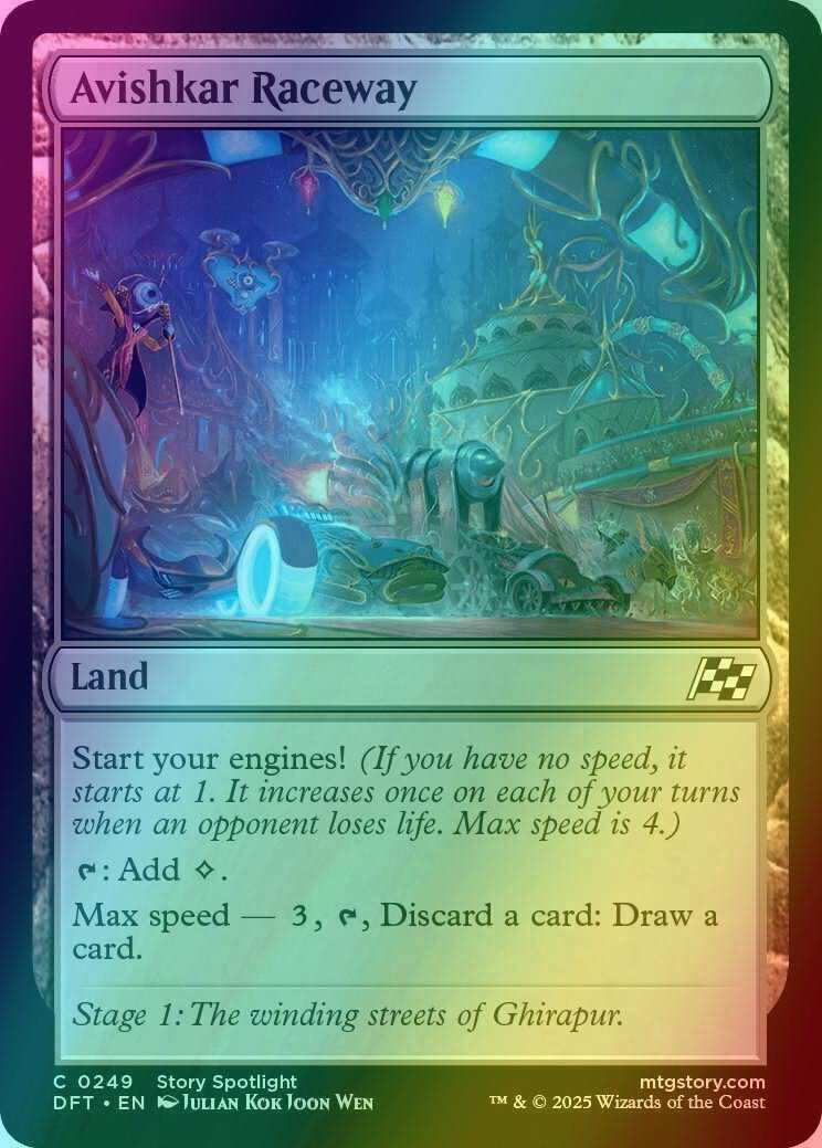 Avishkar Raceway [249] [Aetherdrift] [Foil]