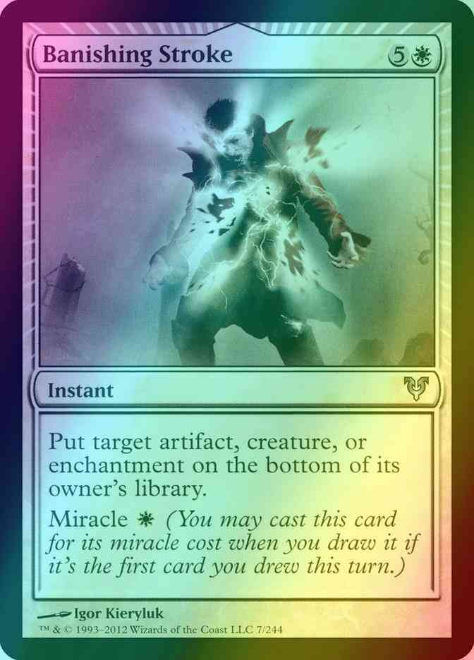 Banishing Stroke [7] [Avacyn Restored] [Foil]