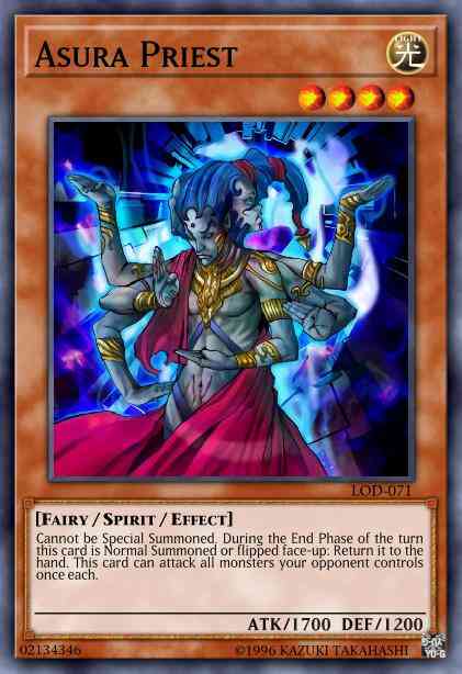Asura Priest - BP01-EN125 - Common - 1st Edition