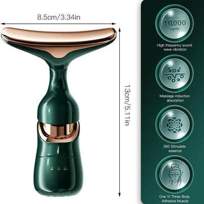 3 In 1 Anti Wrinkles Facial Massager For Skin Care